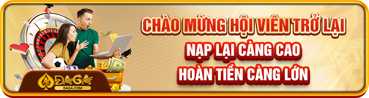 Chào mừng hội viên daga